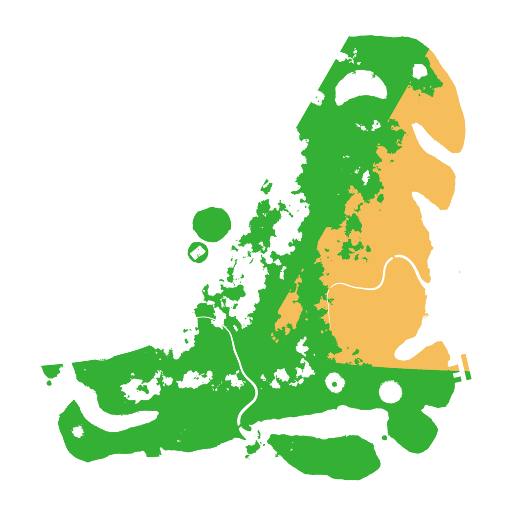 Biome Rust Map: Procedural Map, Size: 3925, Seed: 709069976