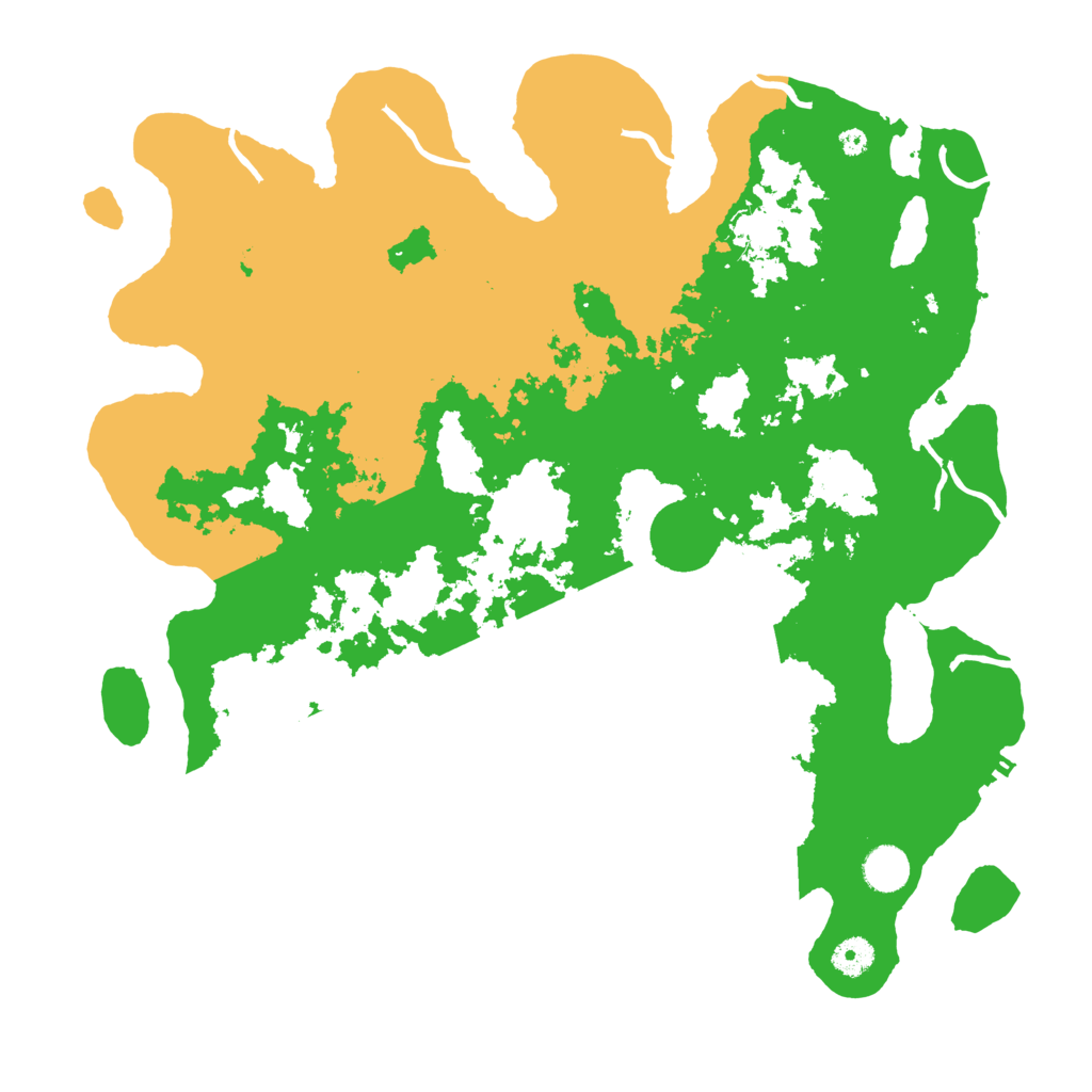 Biome Rust Map: Procedural Map, Size: 4150, Seed: 730582632