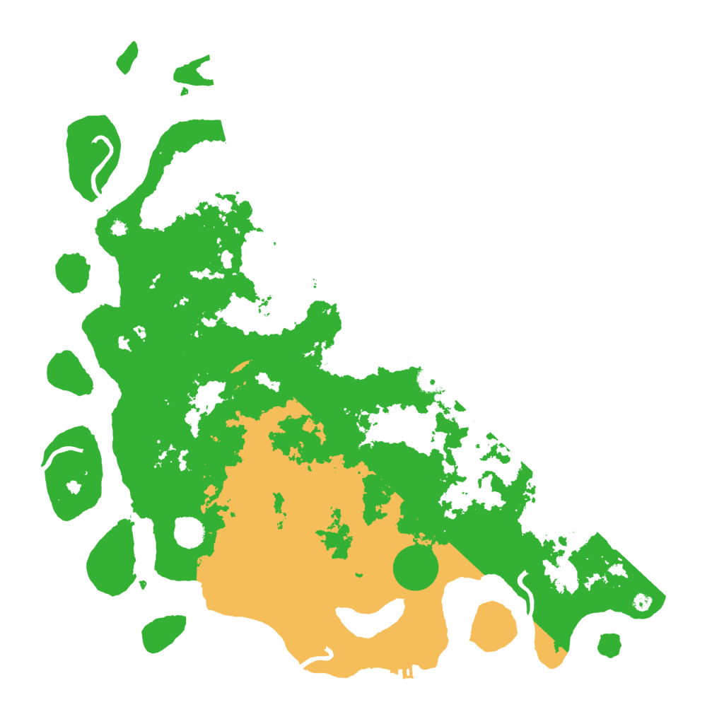 Biome Rust Map: Procedural Map, Size: 4250, Seed: 1623109224