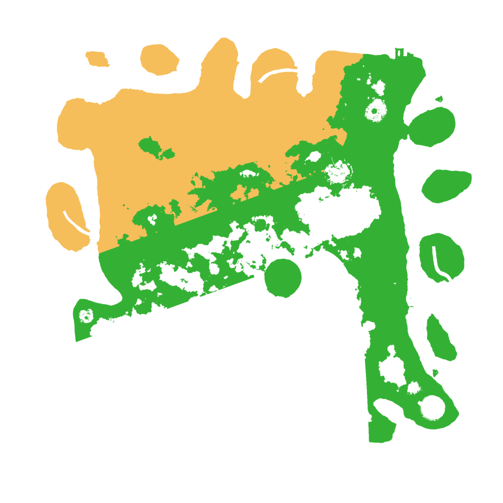 Biome Rust Map: Procedural Map, Size: 3600, Seed: 1706757339