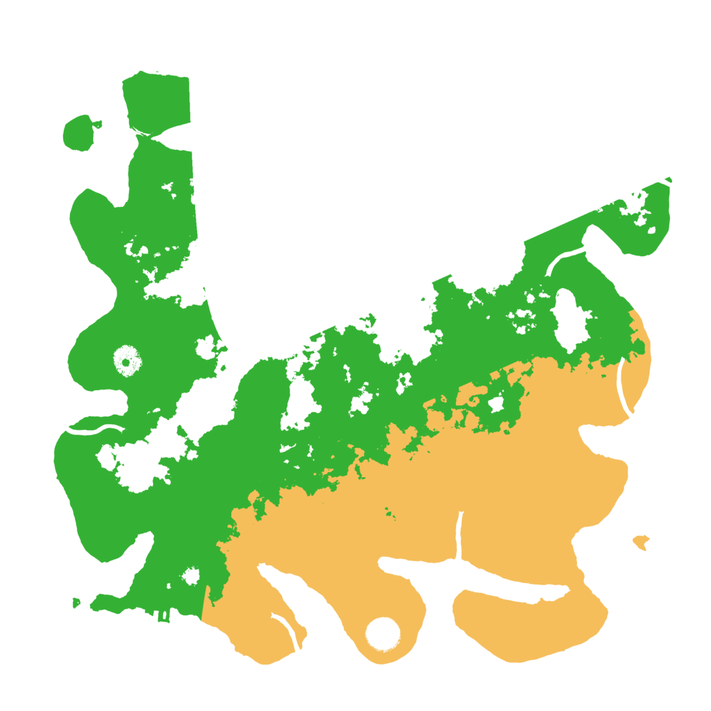 Biome Rust Map: Procedural Map, Size: 3700, Seed: 2085173709