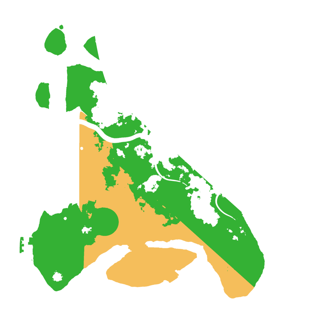 Biome Rust Map: Procedural Map, Size: 3000, Seed: 358497789