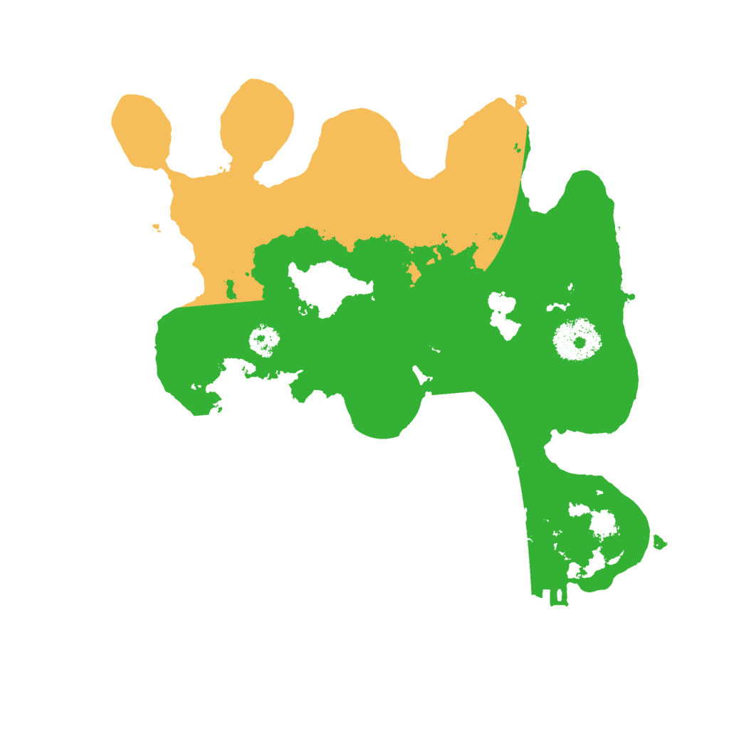 Biome Rust Map: Procedural Map, Size: 2500, Seed: 1849124539