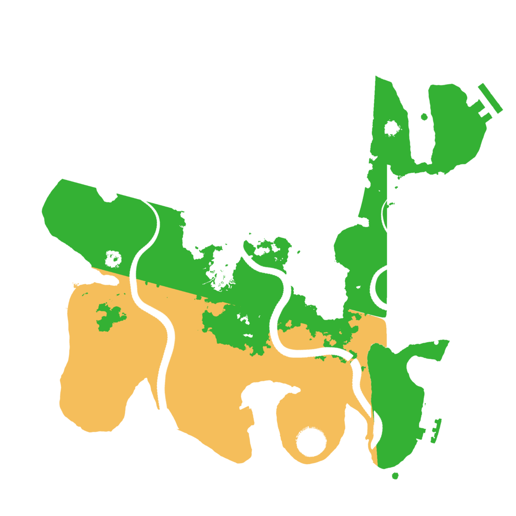 Biome Rust Map: Procedural Map, Size: 3096, Seed: 807749
