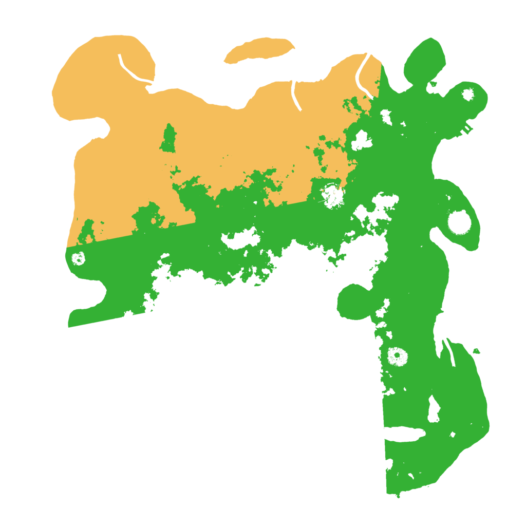 Biome Rust Map: Procedural Map, Size: 4000, Seed: 20222202