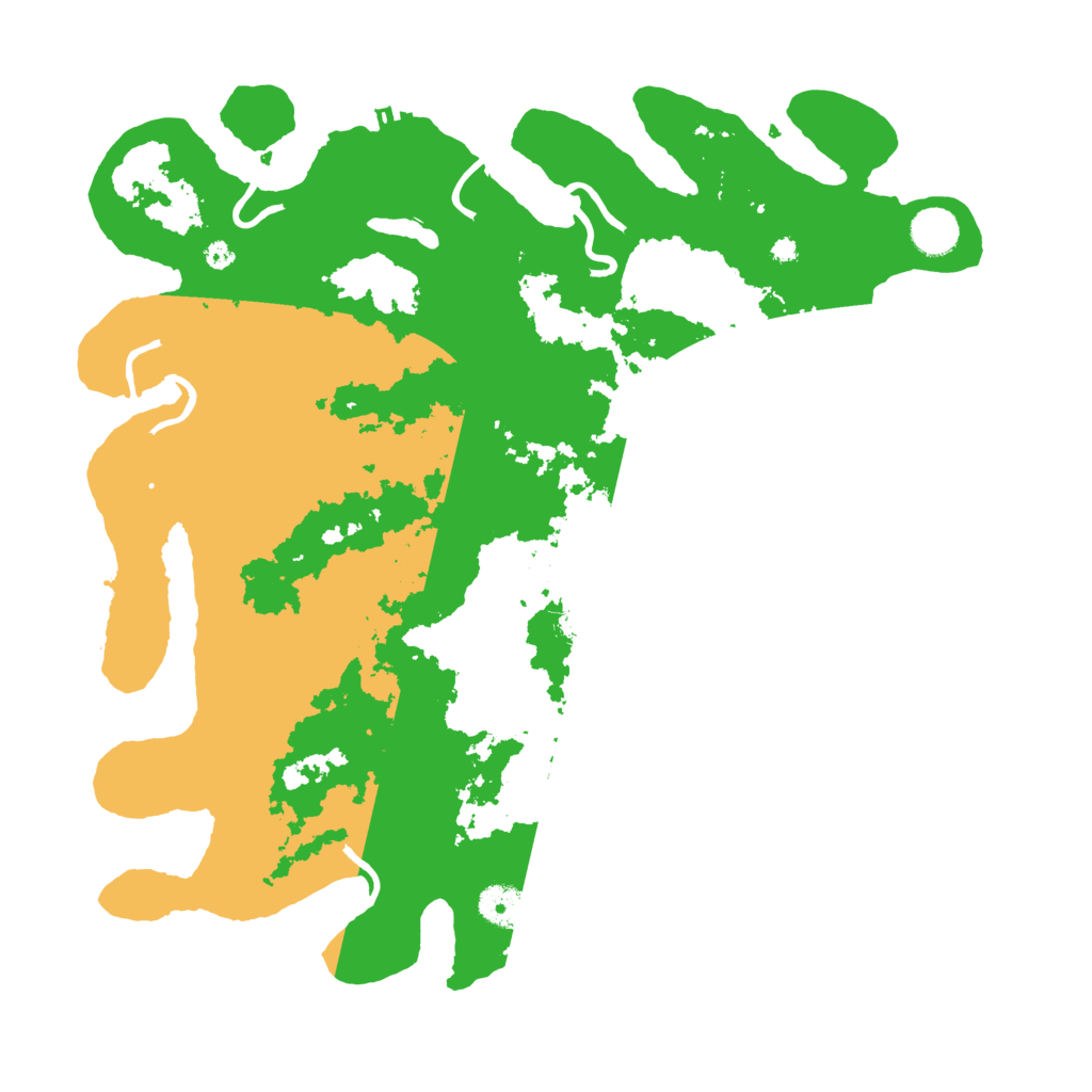 Biome Rust Map: Procedural Map, Size: 4000, Seed: 460498514