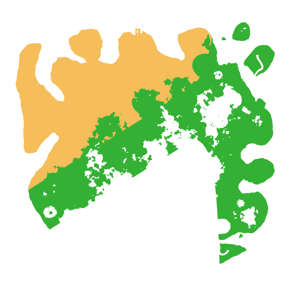 Biome Rust Map: Procedural Map, Size: 3600, Seed: 56