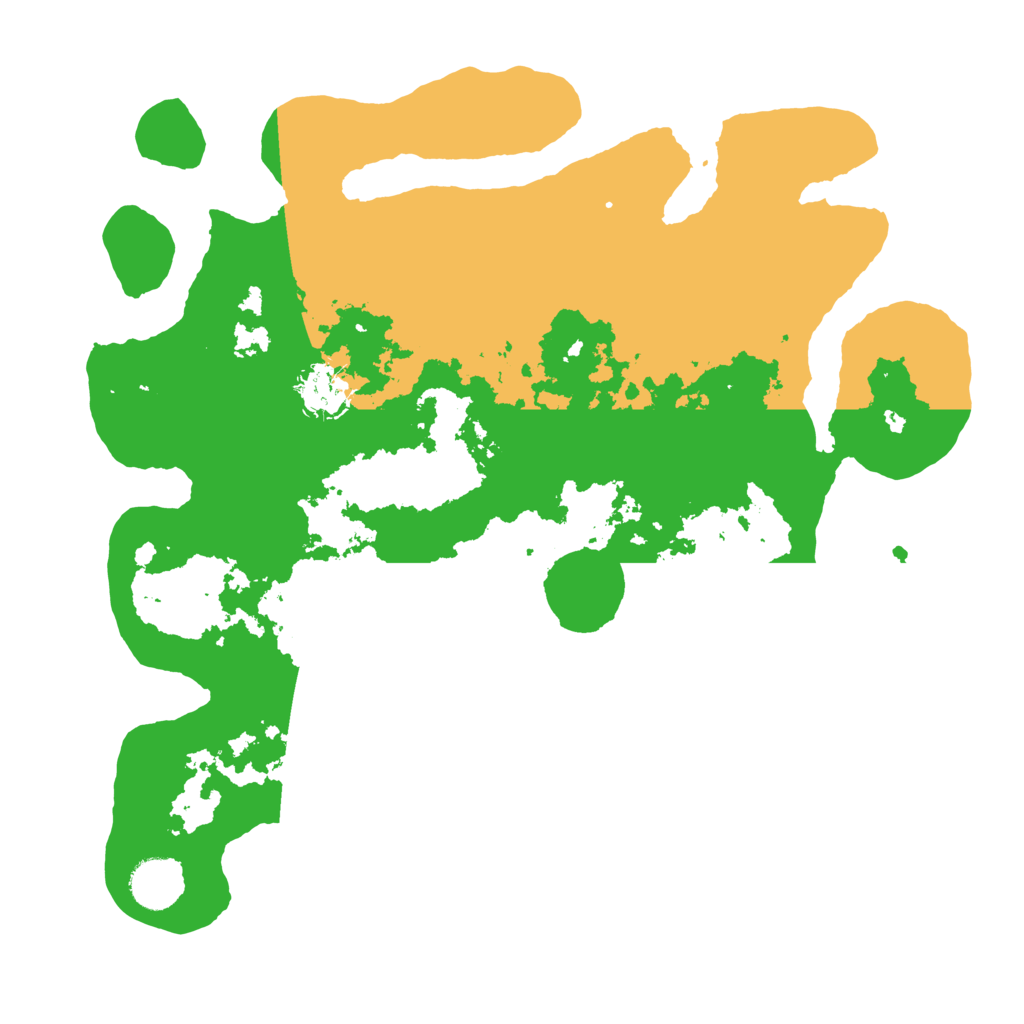 Biome Rust Map: Barren, Size: 3500, Seed: 2132122891