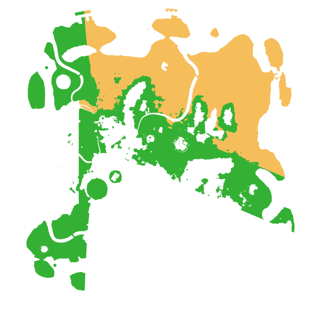 Biome Rust Map: Procedural Map, Size: 4000, Seed: 883752485