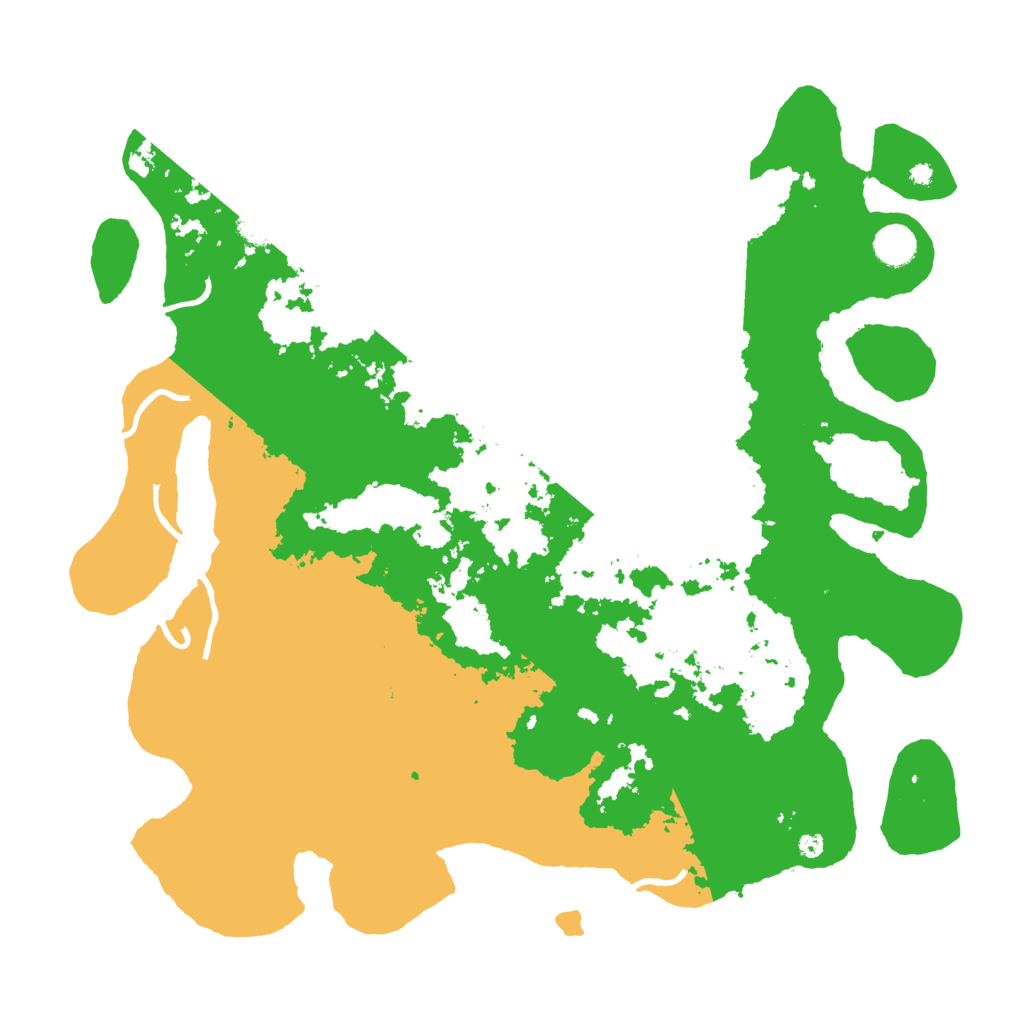 Biome Rust Map: Procedural Map, Size: 4250, Seed: 2070450955