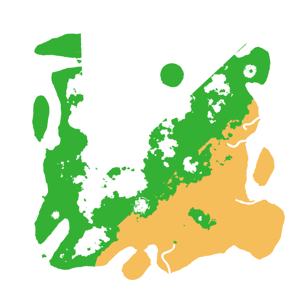 Biome Rust Map: Procedural Map, Size: 3500, Seed: 422976147
