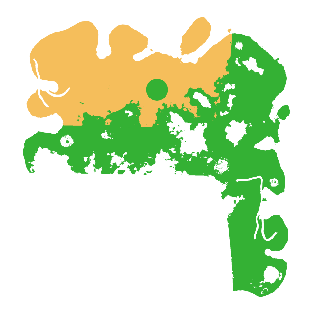 Biome Rust Map: Procedural Map, Size: 3850, Seed: 1040357501