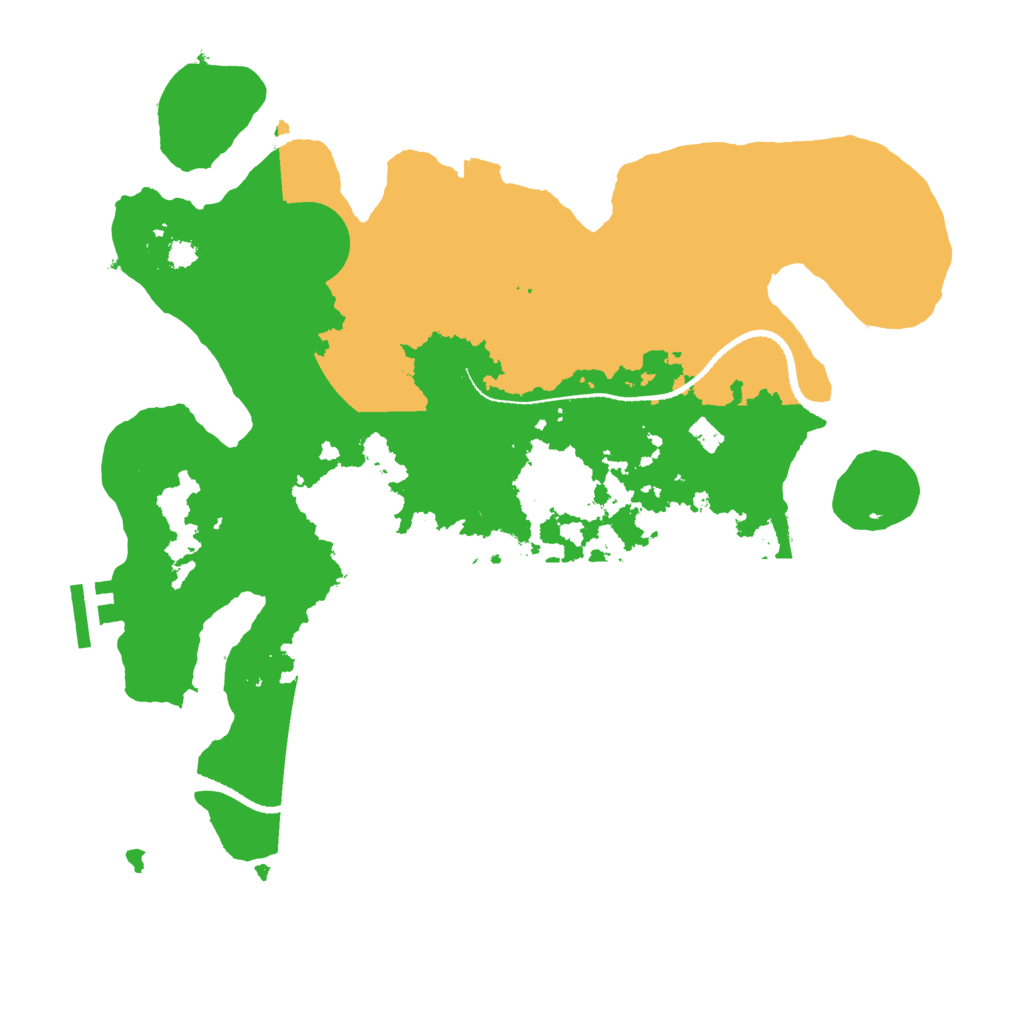 Biome Rust Map: Procedural Map, Size: 3250, Seed: 1714971420