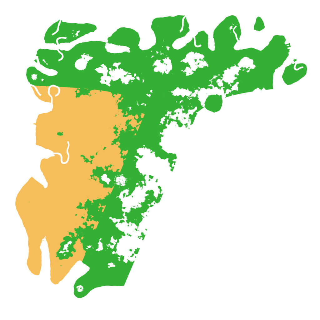 Biome Rust Map: Procedural Map, Size: 5000, Seed: 778778