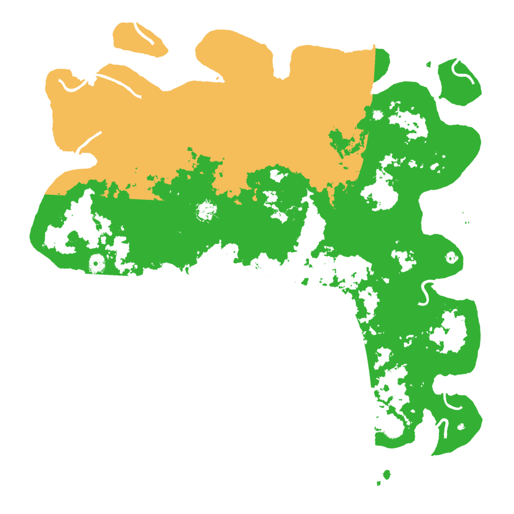 Biome Rust Map: Procedural Map, Size: 4500, Seed: 570433739