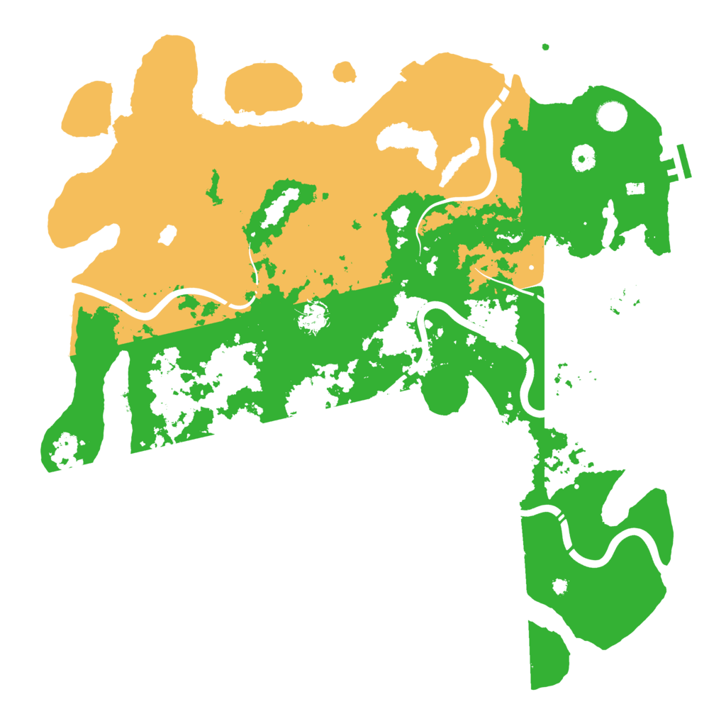 Biome Rust Map: Procedural Map, Size: 4250, Seed: 68449