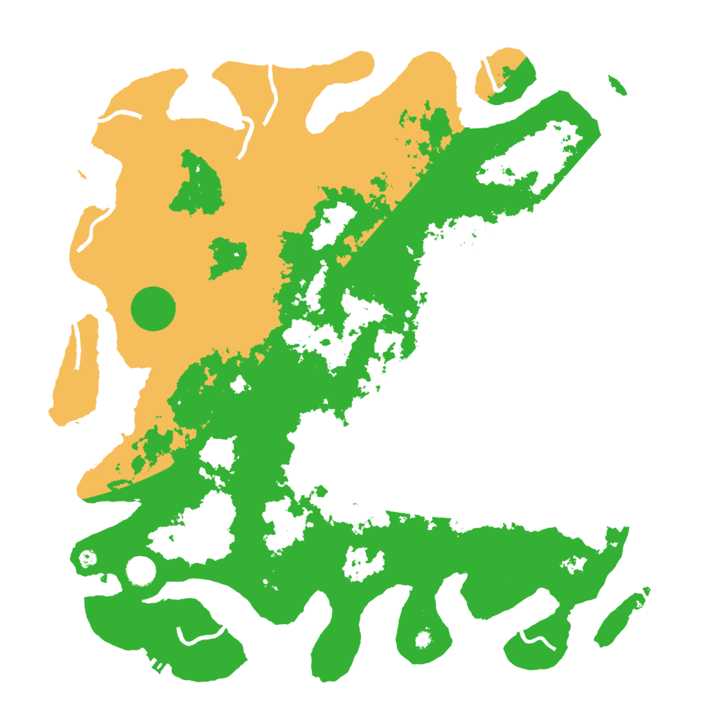 Biome Rust Map: Procedural Map, Size: 4250, Seed: 951892366