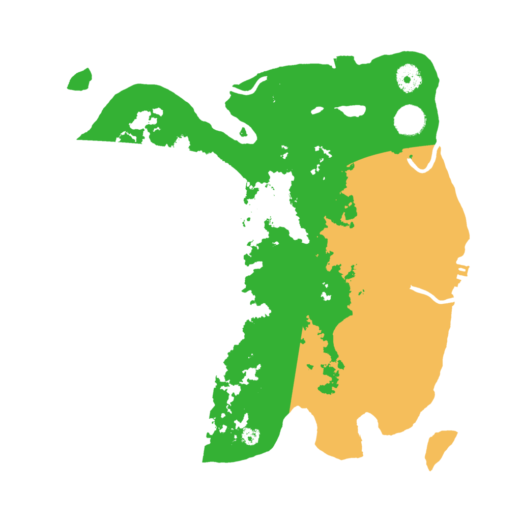 Biome Rust Map: Procedural Map, Size: 3000, Seed: 300