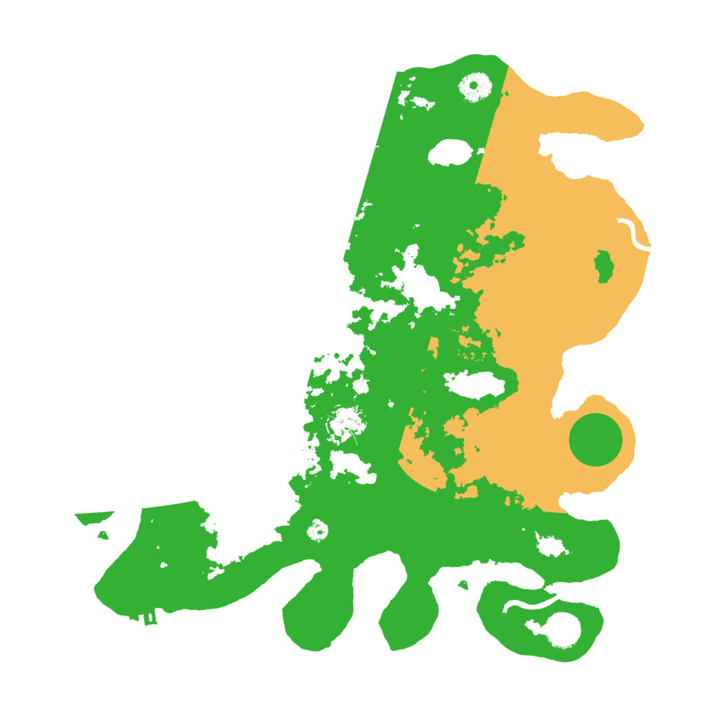 Biome Rust Map: Procedural Map, Size: 3500, Seed: 1476149254