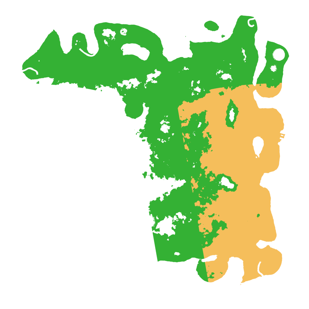 Biome Rust Map: Procedural Map, Size: 4500, Seed: 694885304