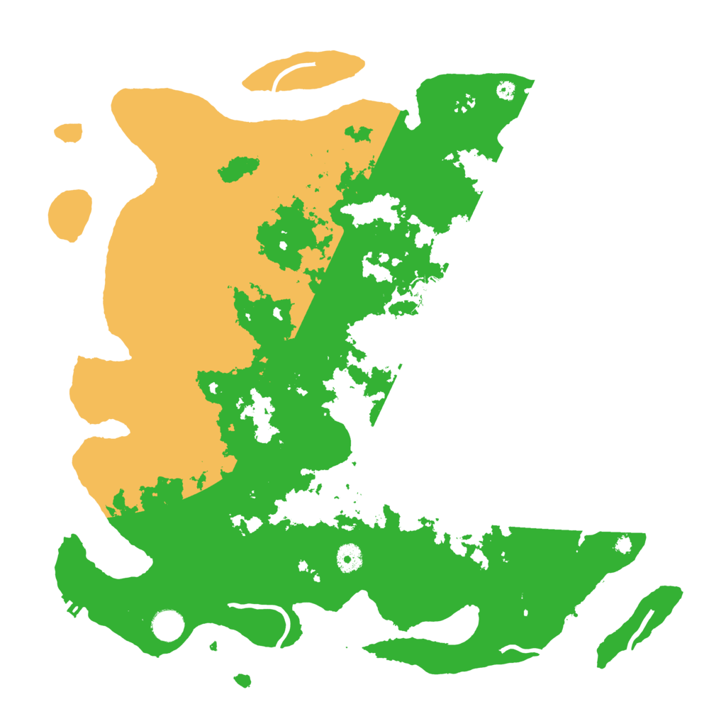 Biome Rust Map: Procedural Map, Size: 4000, Seed: 538380