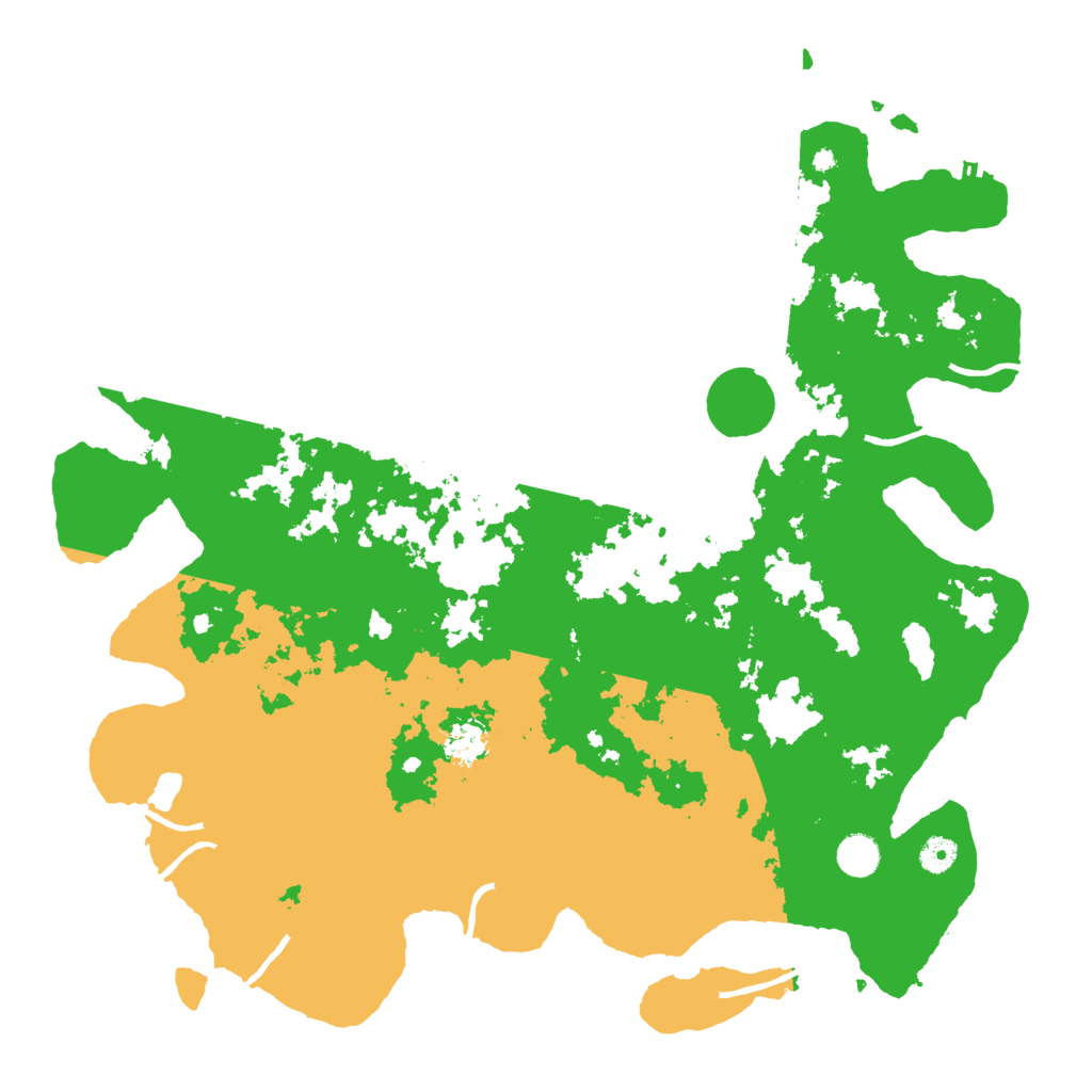 Biome Rust Map: Procedural Map, Size: 4500, Seed: 1783482904