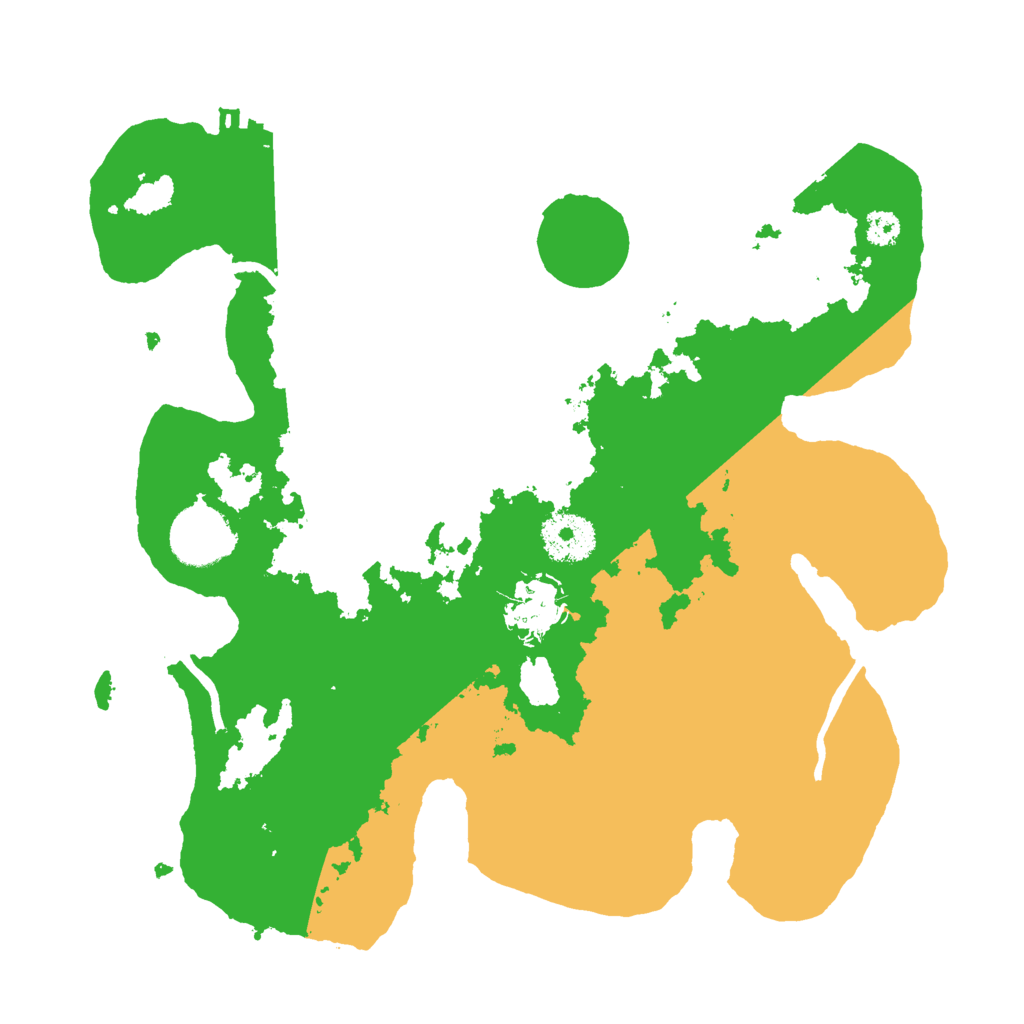 Biome Rust Map: Procedural Map, Size: 3000, Seed: 336378063