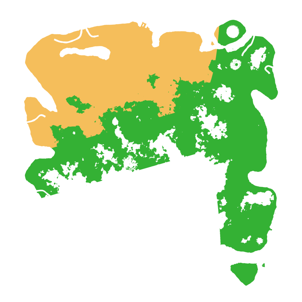 Biome Rust Map: Procedural Map, Size: 4250, Seed: 392747704