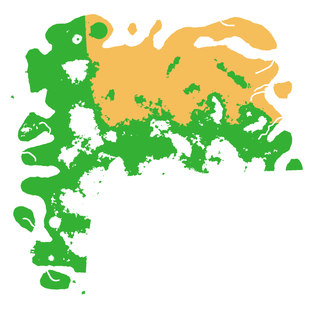 Biome Rust Map: Procedural Map, Size: 5000, Seed: 8648725