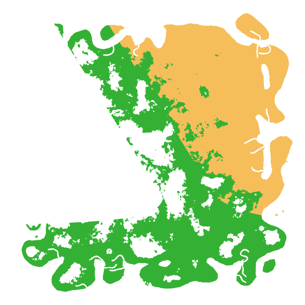 Biome Rust Map: Procedural Map, Size: 5500, Seed: 1555885
