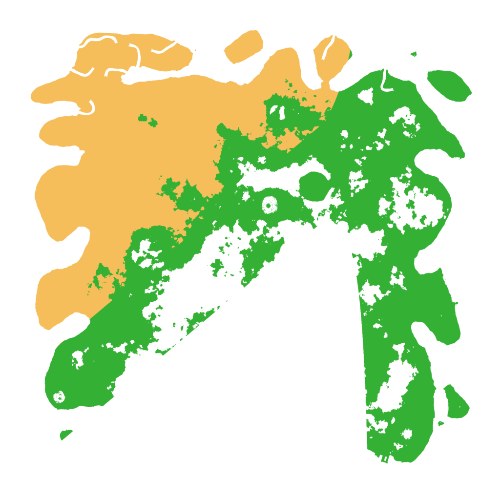 Biome Rust Map: Procedural Map, Size: 4500, Seed: 1000525715