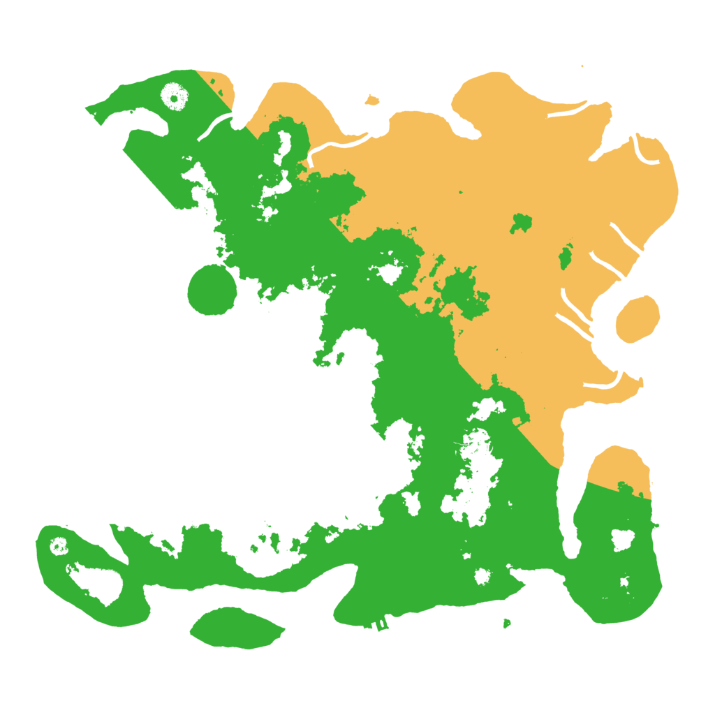 Biome Rust Map: Procedural Map, Size: 4000, Seed: 5055