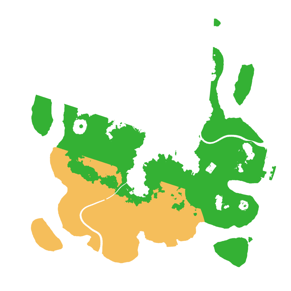 Biome Rust Map: Procedural Map, Size: 3000, Seed: 816048381
