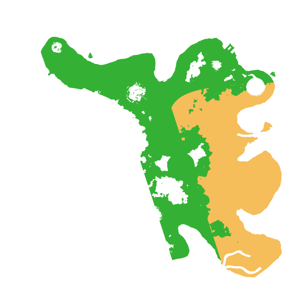 Biome Rust Map: Procedural Map, Size: 3000, Seed: 585413149