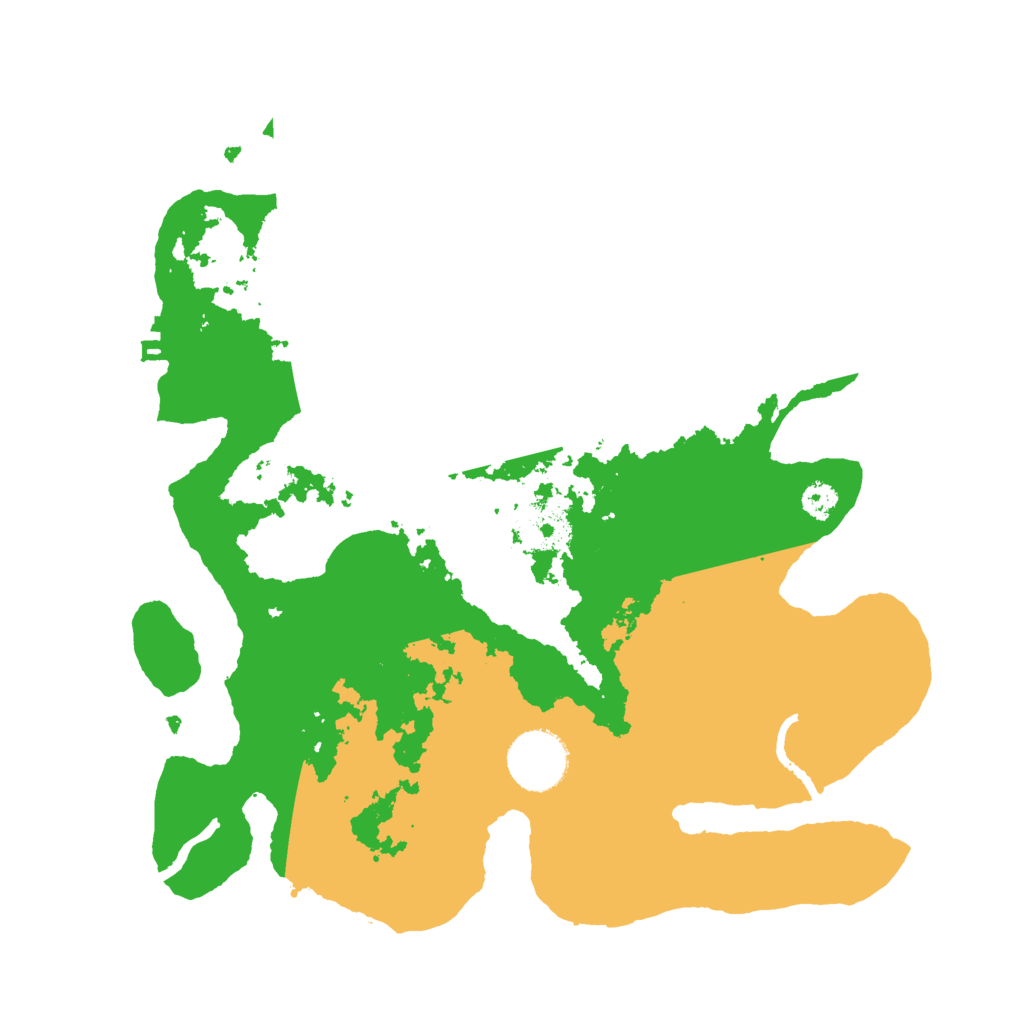 Biome Rust Map: Procedural Map, Size: 3000, Seed: 2142724106
