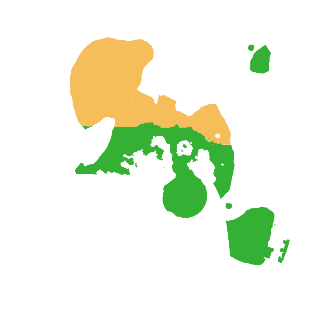 Biome Rust Map: Procedural Map, Size: 2000, Seed: 971