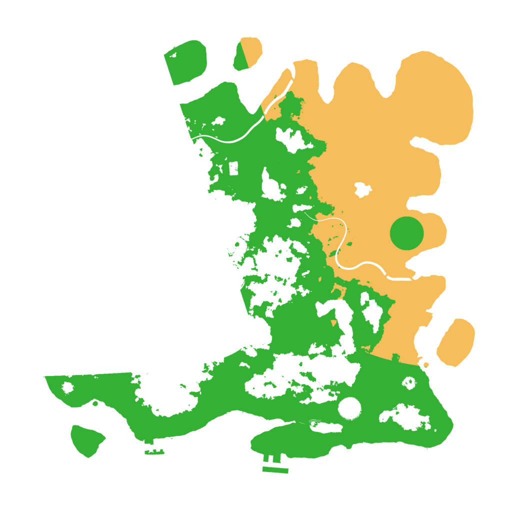 Biome Rust Map: Procedural Map, Size: 4000, Seed: 1985222026