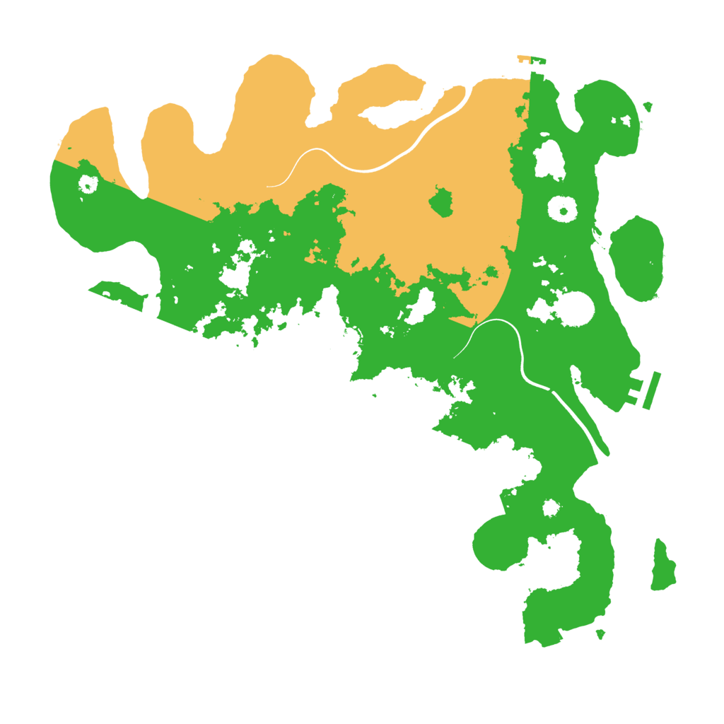 Biome Rust Map: Procedural Map, Size: 3800, Seed: 1261119648