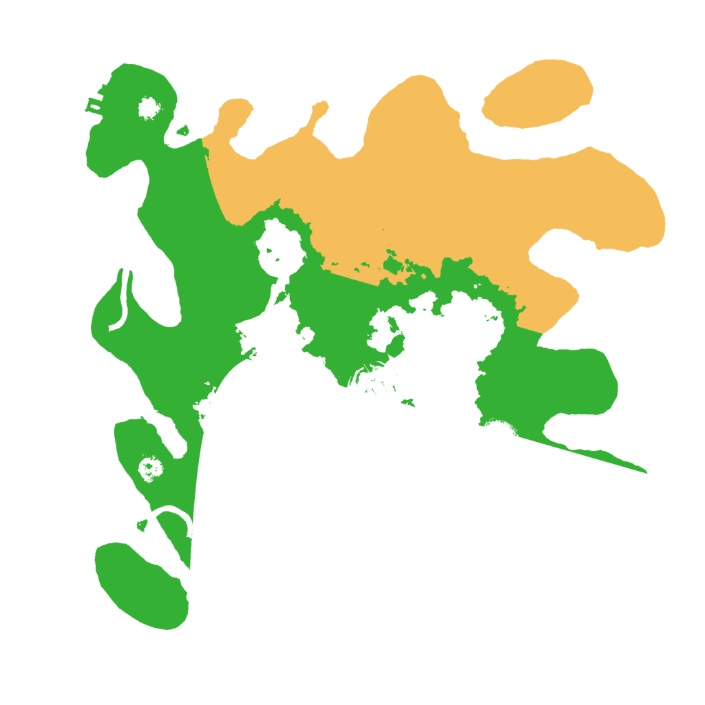Biome Rust Map: Procedural Map, Size: 3000, Seed: 18945