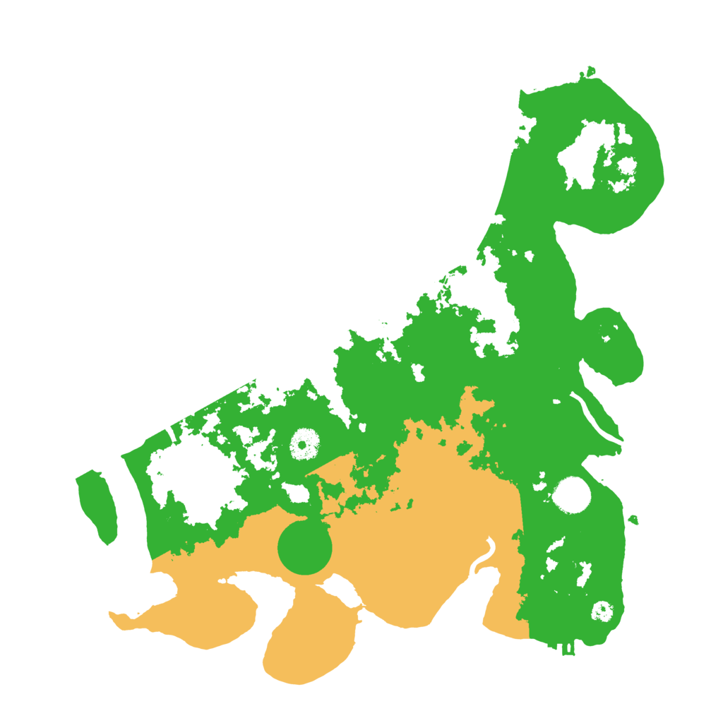 Biome Rust Map: Procedural Map, Size: 3500, Seed: 563244960