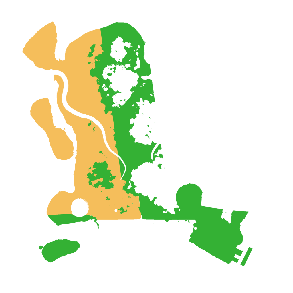 Biome Rust Map: Procedural Map, Size: 3000, Seed: 1788838200