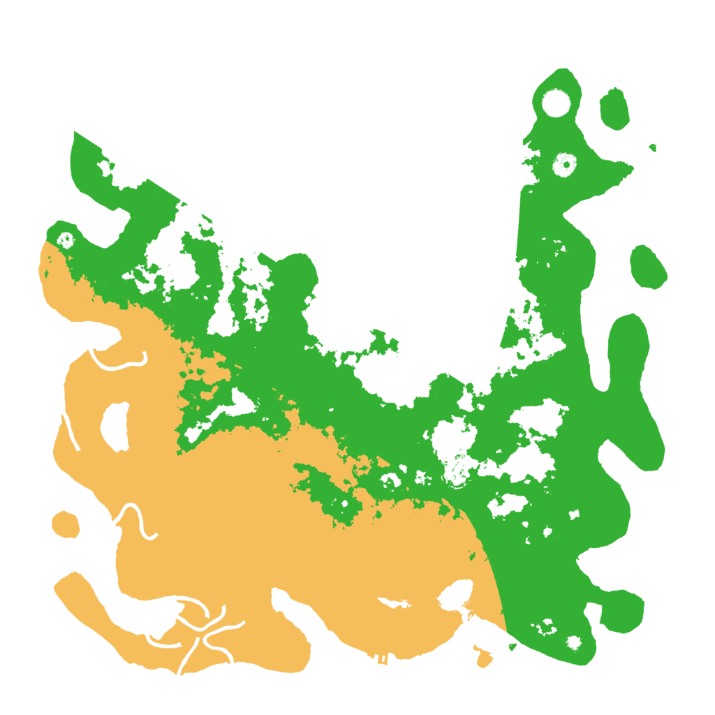 Biome Rust Map: Procedural Map, Size: 4500, Seed: 503798272