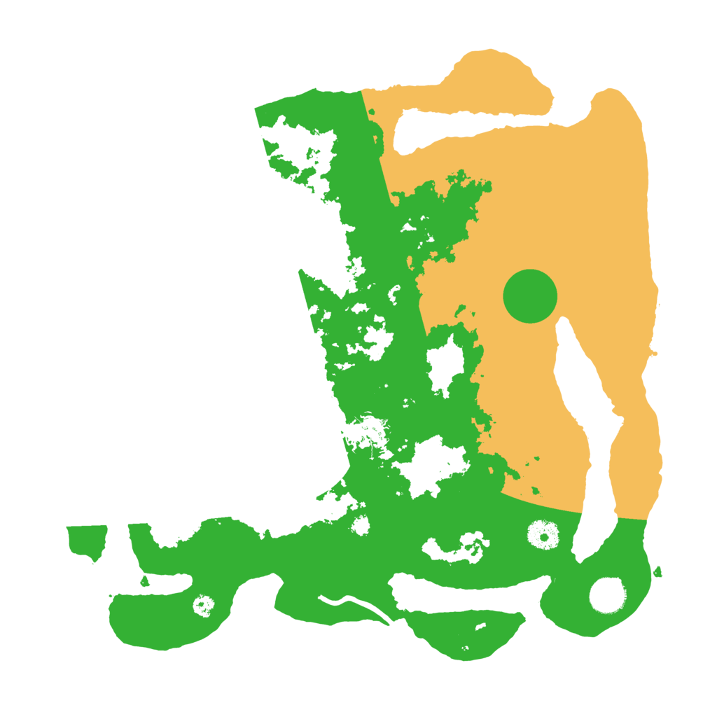 Biome Rust Map: Procedural Map, Size: 3500, Seed: 1659422651