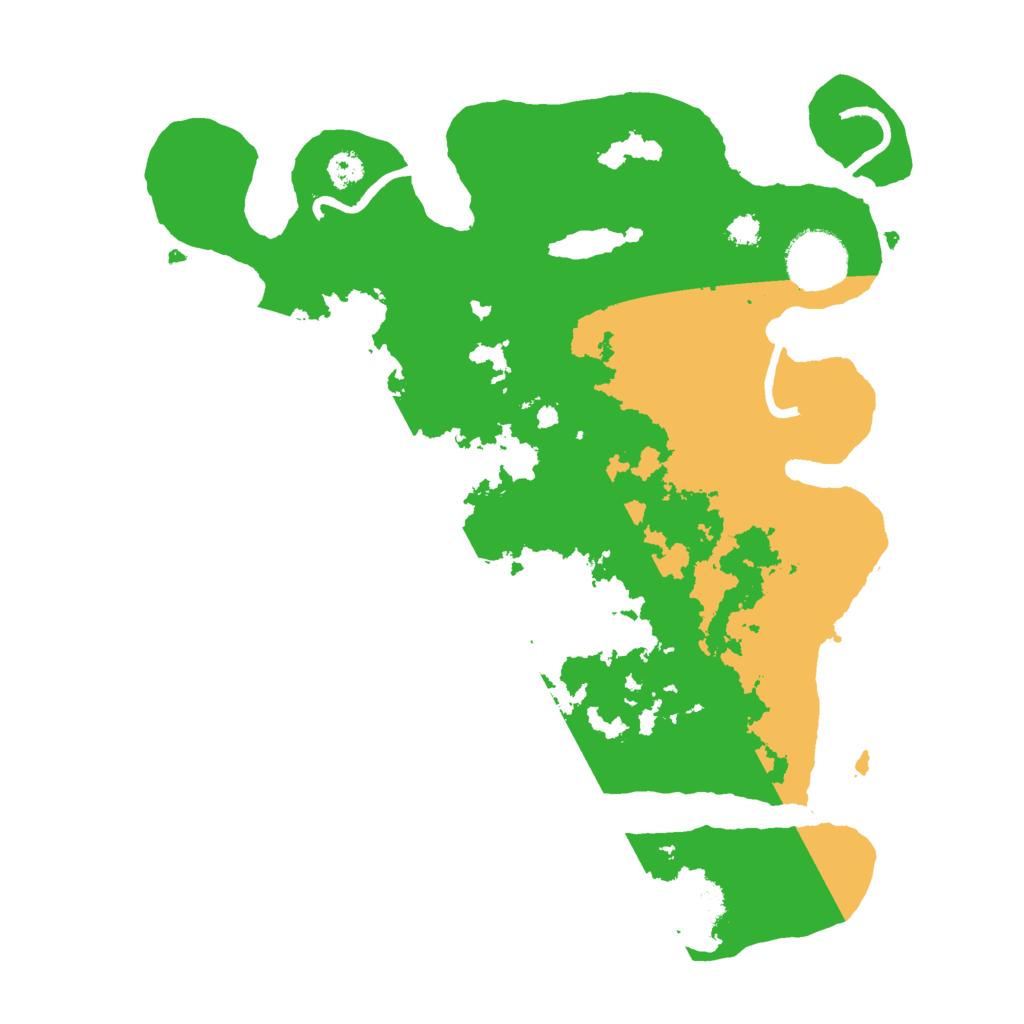 Biome Rust Map: Procedural Map, Size: 3000, Seed: 13531