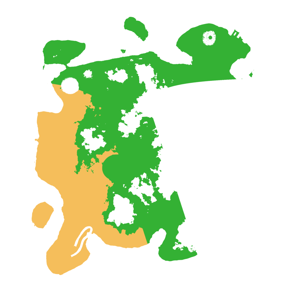 Biome Rust Map: Procedural Map, Size: 3150, Seed: 186831710