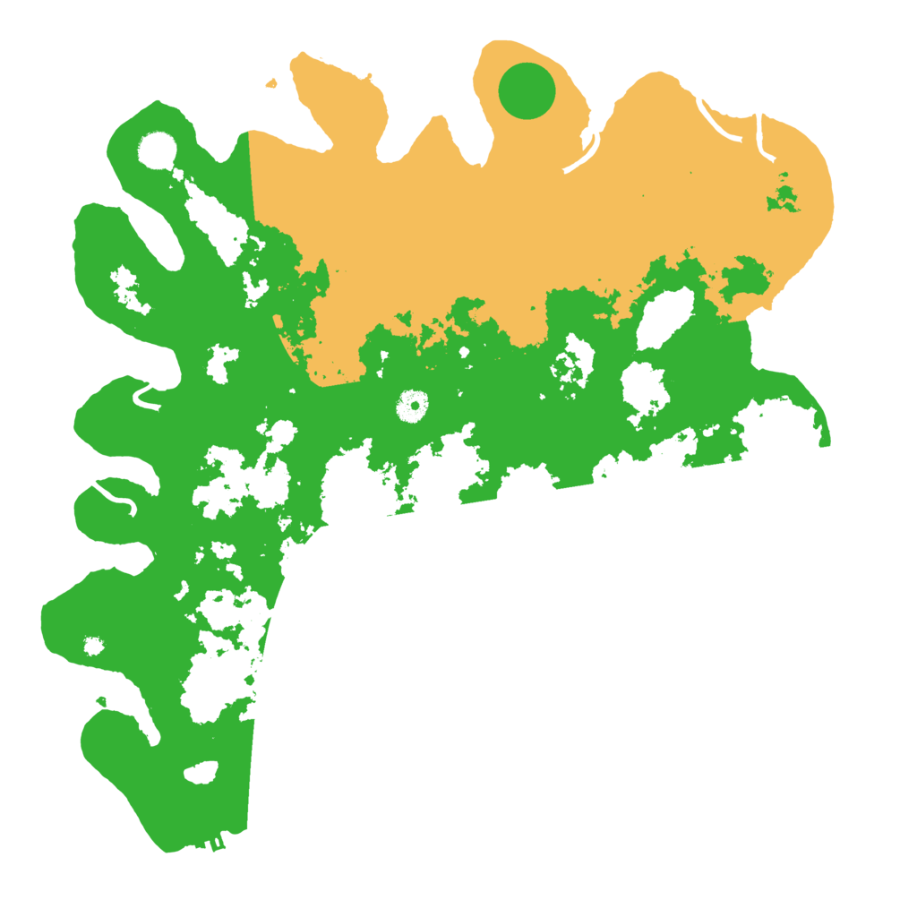 Biome Rust Map: Procedural Map, Size: 4250, Seed: 50130970