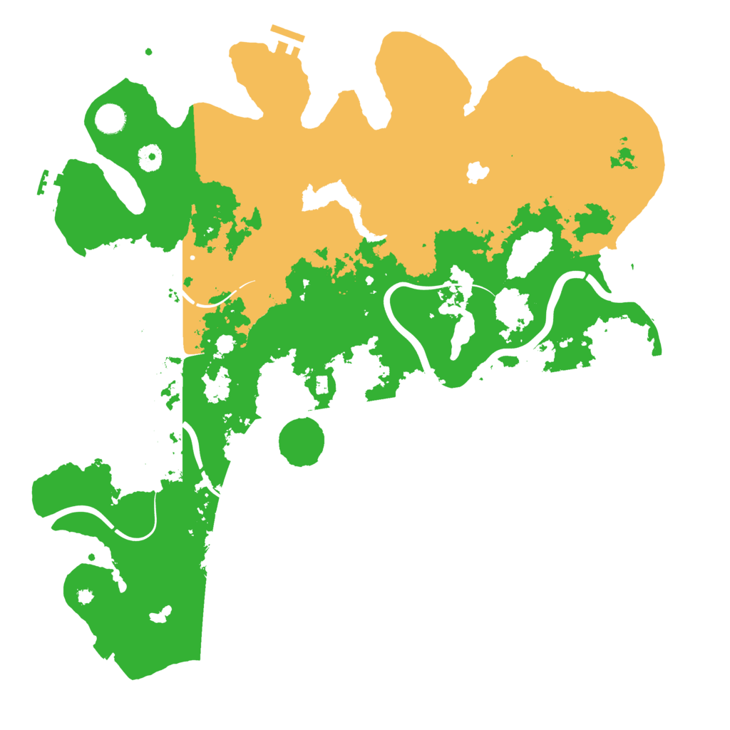 Biome Rust Map: Procedural Map, Size: 4250, Seed: 50130970