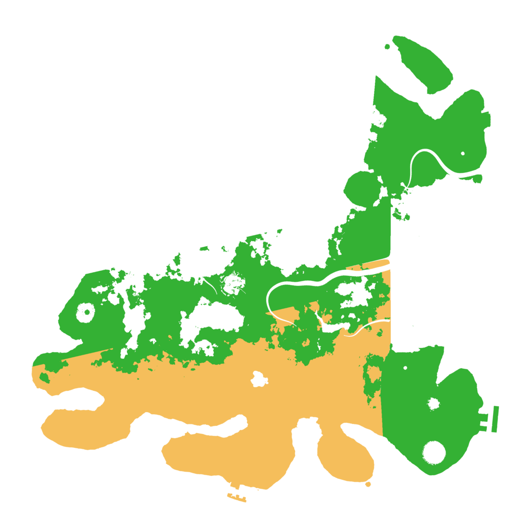 Biome Rust Map: Procedural Map, Size: 4000, Seed: 1034754460