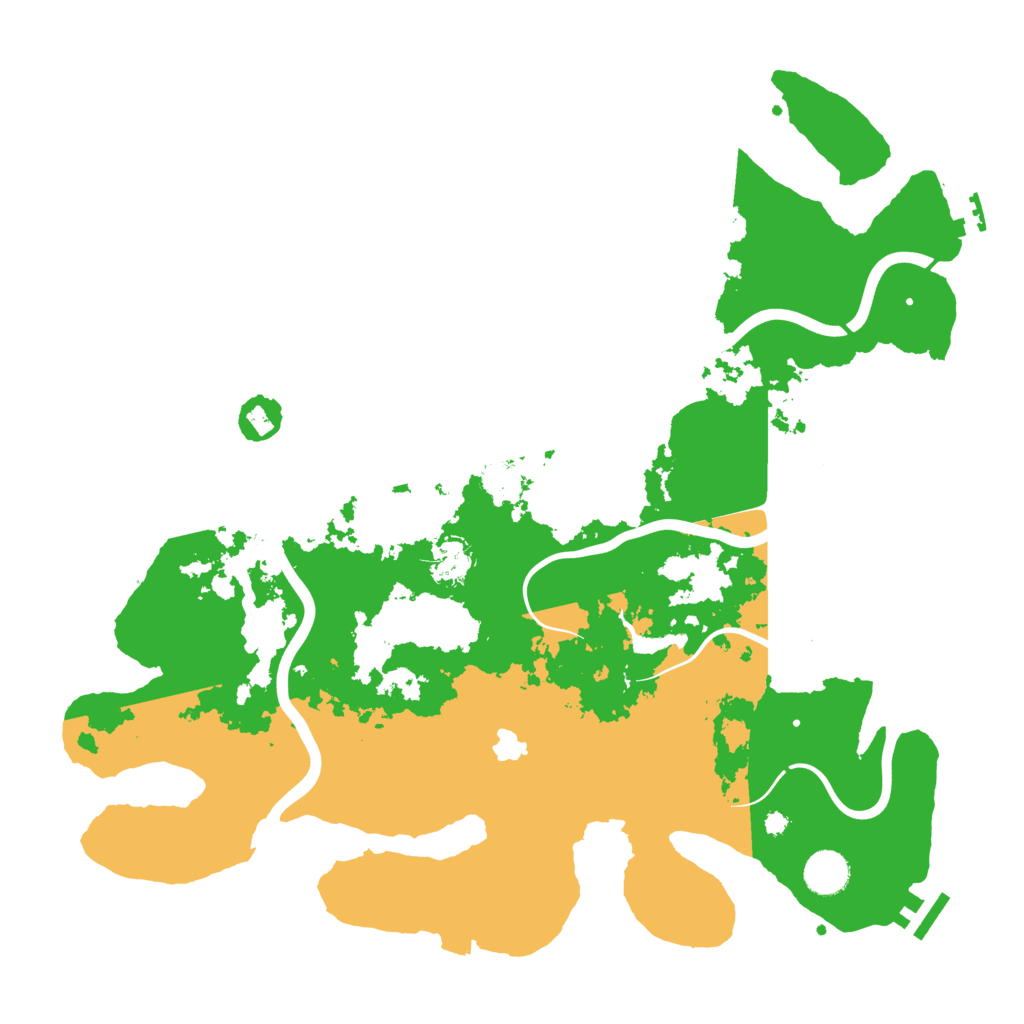 Biome Rust Map: Procedural Map, Size: 4000, Seed: 1034754460