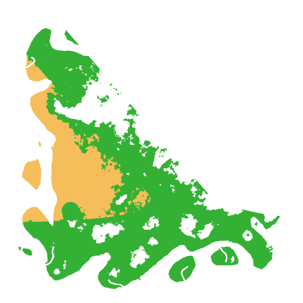 Biome Rust Map: Procedural Map, Size: 4500, Seed: 595637273